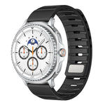 Bracelet de montre magnétique en silicone Norman, pour Samsung Galaxy Watch8 / Watch8 Classic
