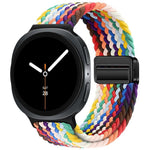 Bracelet de montre en nylon tressé à boucle magnétique, pour Samsung Galaxy Watch8 / Watch8 Classic