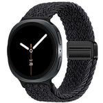 Bracelet de montre en nylon tressé à boucle magnétique, pour Samsung Galaxy Watch8 / Watch8 Classic