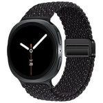 Bracelet de montre en nylon tressé à boucle magnétique, pour Samsung Galaxy Watch8 / Watch8 Classic