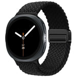 Bracelet de montre en nylon tressé à boucle magnétique, pour Samsung Galaxy Watch8 / Watch8 Classic