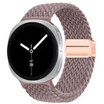Bracelet de montre en nylon tressé à boucle magnétique, pour Samsung Galaxy Watch8 / Watch8 Classic