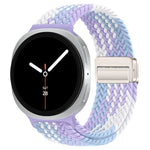 Bracelet de montre en nylon tressé à boucle magnétique, pour Samsung Galaxy Watch8 / Watch8 Classic