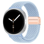 Bracelet de montre en nylon tressé à boucle magnétique, pour Samsung Galaxy Watch8 / Watch8 Classic