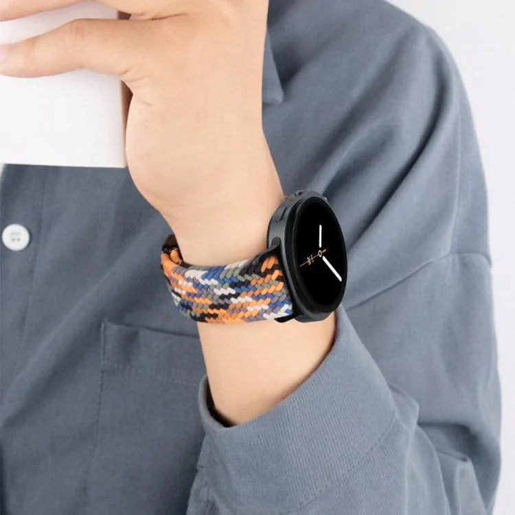 Bracelet de montre en nylon tressé à boucle magnétique, pour Samsung Galaxy Watch8 / Watch8 Classic