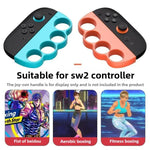Ensemble de poignées gauche et droite pour jeu de boxe, pour Nintendo Switch 2