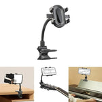 Support universel pour téléphone pour guitare électrique, basse, ukulélé, piano, enseignement en direct, X040