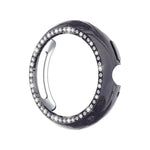 Coque de protection pour montre PC creuse en diamant à une rangée, pour Google Pixel Watch 4 45 mm, pour Google Pixel Watch 4 41 mm