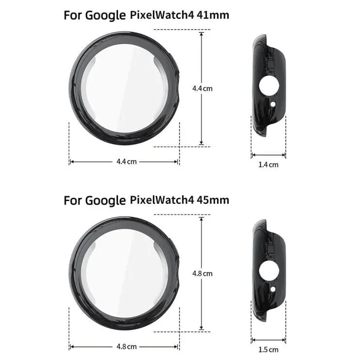 Coque de protection intégrale en TPU électrolytique pour montre, pour Google Pixel Watch 4 45 mm, pour Google Pixel Watch 4 41 mm