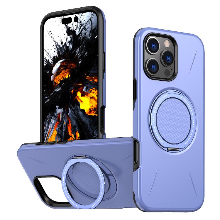 Coque de téléphone PC Kalebol Magnetic MagSafe avec support rotatif, pour iPhone 14 Pro, pour iPhone 14 Pro Max, pour iPhone 13 Pro Max, pour iPhone 13 Pro, pour iPhone 13