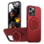 Coque de téléphone PC Kalebol Magnetic MagSafe avec support rotatif, pour iPhone 14 Pro, pour iPhone 14 Pro Max, pour iPhone 13 Pro Max, pour iPhone 13 Pro, pour iPhone 13