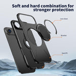 Kalebol Magnetic MagSafe Rotation Holder PC Phone Case, For iPhone Air, For iPhone 16 Pro Max, For iPhone 16 Pro, For iPhone 16 Plus, For iPhone 16, For iPhone 15 Pro Max