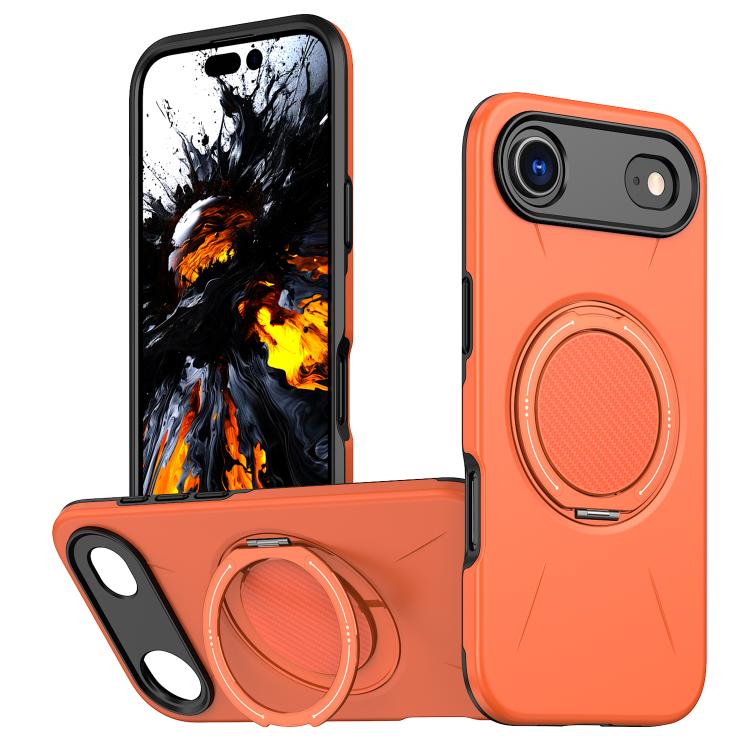 Kalebol Magnetic MagSafe Rotation Holder PC Phone Case, For iPhone Air, For iPhone 16 Pro Max, For iPhone 16 Pro, For iPhone 16 Plus, For iPhone 16, For iPhone 15 Pro Max