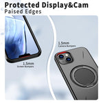 Coque de téléphone PC Kalebol Magnetic MagSafe avec support rotatif, pour iPhone 14 Pro, pour iPhone 14 Pro Max, pour iPhone 13 Pro Max, pour iPhone 13 Pro, pour iPhone 13
