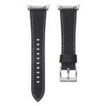 Bracelet de montre en cuir texturé litchi double face, pour Samsung Galaxy Watch8 / Watch8 Classic