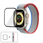 Bracelet de montre Wild Path Loop en nylon avec film incurvé 3D, pour Apple Watch Series 10 46 mm, pour Apple Watch Series 10 42 mm, pour Apple Watch 6/5/4/SE 44 mm