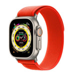 Bracelet de montre Wild Path Loop en nylon avec film incurvé 3D, pour Apple Watch 6/5/4/SE 40 mm, pour Apple Watch Ultra/2 49 mm, pour Apple Watch Series 9/8/7 45 mm