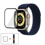 Bracelet de montre Wild Path Loop en nylon avec film incurvé 3D, pour Apple Watch 6/5/4/SE 40 mm, pour Apple Watch Ultra/2 49 mm, pour Apple Watch Series 9/8/7 45 mm