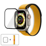 Bracelet de montre Wild Path Loop en nylon avec film incurvé 3D, pour Apple Watch Series 9/8/7 41 mm, Apple Watch 3/2/1 38 mm et Apple Watch 3/2/1 42 ​​mm.