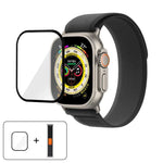 Bracelet de montre Wild Path Loop en nylon avec film incurvé 3D, pour Apple Watch 6/5/4/SE 40 mm, pour Apple Watch Ultra/2 49 mm, pour Apple Watch Series 9/8/7 45 mm