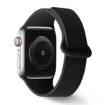 Bracelet de montre en silicone à boucle magnétique, motif litchi, compatible avec Apple Watch 46 mm / 49 mm / 45 mm / 44 mm et Apple Watch 42 mm / 41 mm / 40 mm / 38 mm.