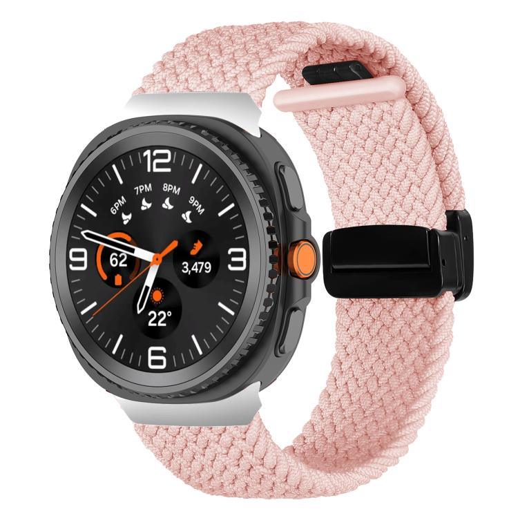 Bracelet de montre tressé à boucle magnétique pliante, pour Samsung Galaxy Watch8 / Watch8 Classic