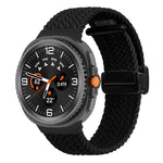 Bracelet de montre tressé à boucle magnétique pliante, pour Samsung Galaxy Watch8 / Watch8 Classic