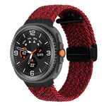 Bracelet de montre tressé à boucle magnétique pliante, pour Samsung Galaxy Watch8 / Watch8 Classic
