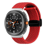 Bracelet de montre tressé à boucle magnétique pliante, pour Samsung Galaxy Watch8 / Watch8 Classic
