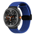 Bracelet de montre tressé à boucle magnétique pliante, pour Samsung Galaxy Watch8 / Watch8 Classic