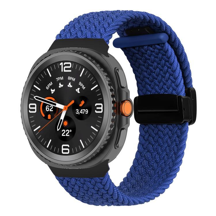 Bracelet de montre tressé à boucle magnétique pliante, pour Samsung Galaxy Watch8 / Watch8 Classic