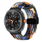 Bracelet de montre tressé à boucle magnétique pliante, pour Samsung Galaxy Watch8 / Watch8 Classic