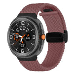 Bracelet de montre tressé à boucle magnétique pliante, pour Samsung Galaxy Watch8 / Watch8 Classic