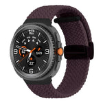 Bracelet de montre tressé à boucle magnétique pliante, pour Samsung Galaxy Watch8 / Watch8 Classic