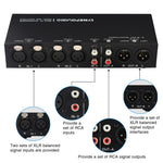 B082 Sélecteur de Signal Audio 3 Entrées 3 Sorties Commutateur Ligne Équilibrée, B082