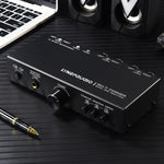 B082 Sélecteur de Signal Audio 3 Entrées 3 Sorties Commutateur Ligne Équilibrée, B082