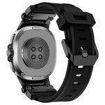 Bracelet de montre en silicone Explorer avec connecteur métallique, pour Samsung Galaxy Watch8 / Watch8 Classic