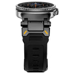 Bracelet de montre en silicone Explorer avec connecteur métallique, pour Samsung Galaxy Watch8 / Watch8 Classic