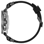 Bracelet de montre en silicone Explorer avec connecteur métallique, pour Samsung Galaxy Watch8 / Watch8 Classic