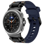 Bracelet de montre en silicone Explorer avec connecteur métallique, pour Samsung Galaxy Watch8 / Watch8 Classic