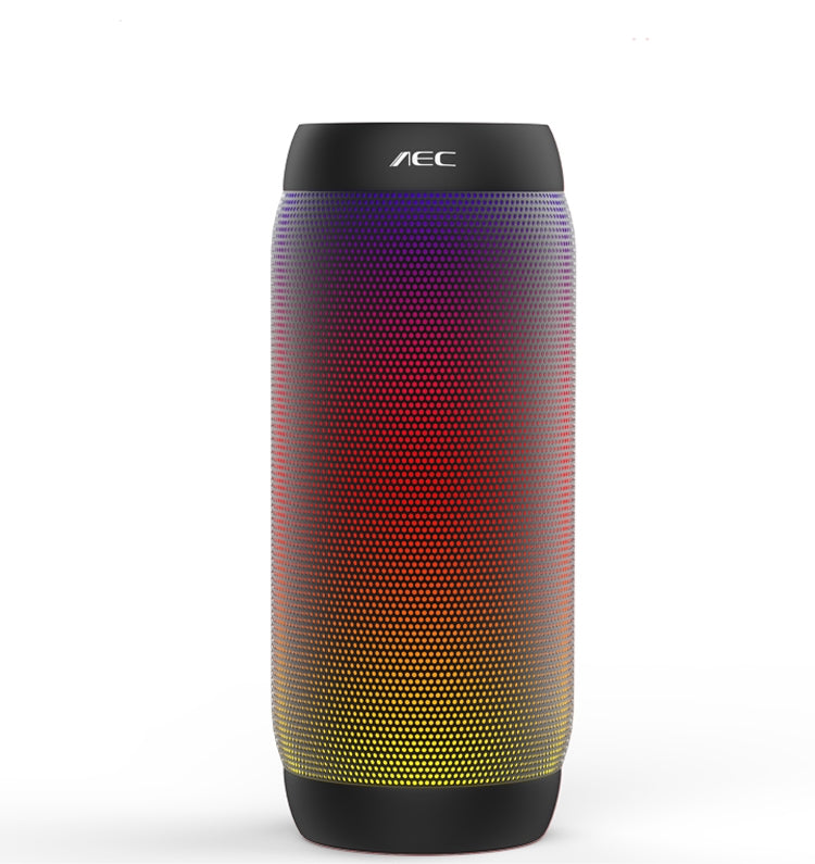 Enceinte stéréo HiFi sans fil à LED colorée BQ615 PRO, combine lecteur Bluetooth + carte TF + radio FM + AUX + NFC, BQ615 PRO