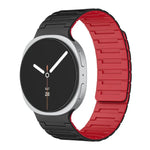 Bracelet de montre magnétique en silicone souple, pour Samsung Galaxy Watch8 / Watch8 Classic