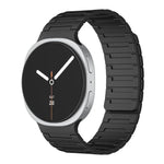 Bracelet de montre magnétique en silicone souple, pour Samsung Galaxy Watch8 / Watch8 Classic