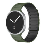 Bracelet de montre magnétique en silicone souple, pour Samsung Galaxy Watch8 / Watch8 Classic