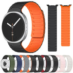 Bracelet de montre magnétique en silicone souple, pour Samsung Galaxy Watch8 / Watch8 Classic