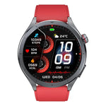 Montre connectée ET472 avec écran couleur 1,53 pouce, bracelet en silicone, compatible avec la technologie AI-GPT pour les questions et réponses intelligentes.