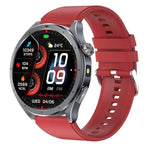Montre connectée ET472 avec écran couleur 1,53 pouce, bracelet en silicone, compatible avec la technologie AI-GPT pour les questions et réponses intelligentes.