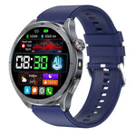 Montre connectée ET472 avec écran couleur 1,53 pouce, bracelet en silicone, compatible avec la technologie AI-GPT pour les questions et réponses intelligentes.