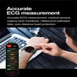 Montre connectée ET472 avec écran couleur 1,53 pouce, bracelet en silicone, compatible avec la technologie AI-GPT pour les questions et réponses intelligentes.