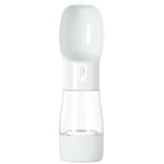 Tasse de voyage multifonctionnelle d'extérieur pour animaux, couleur unie, imprimée